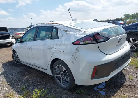 2021 Hyundai Ioniq Plug-In Hybrid Sel from USA, damaged, VIN KMHC75LD9MU248679